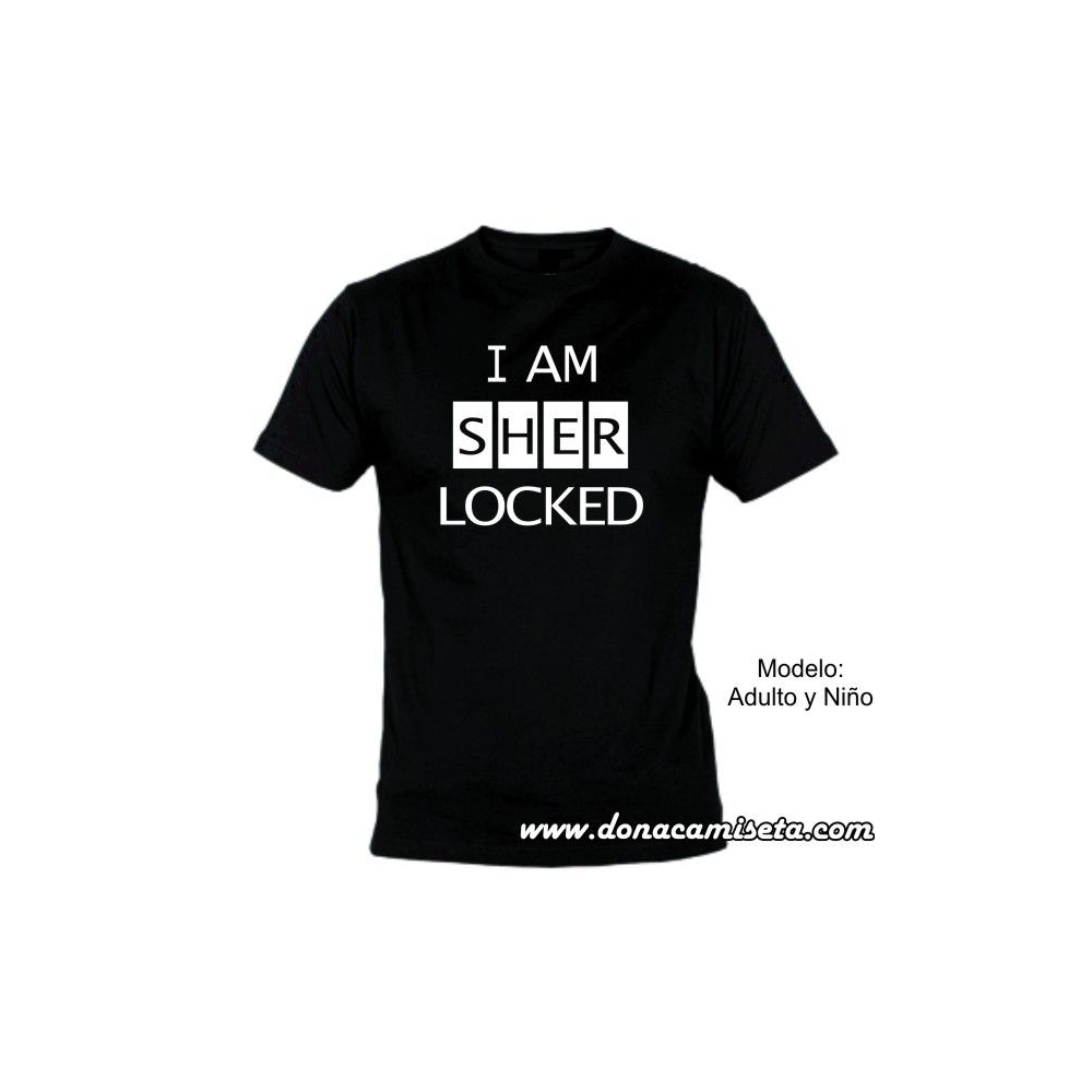 Camiseta mc I am Sherlocked