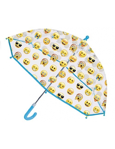 Complejo intercambiar Debilitar Paraguas burbuja EMOTICONOS Emoji 45cm