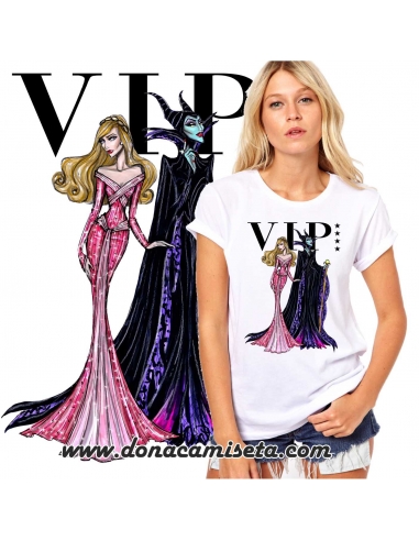 Camiseta Malefica y Aurora VIP
