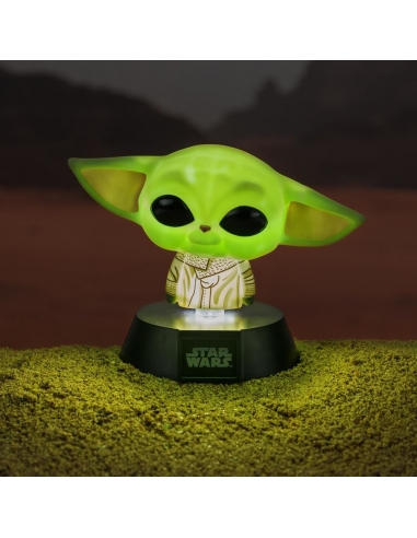Lámpara Baby Yoda GROGU Figura 3d...
