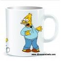 Taza Simpsons Mejor Abuelo del mundo