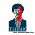 Camiseta mc Sherlock Think