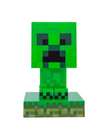 Lámpara Minecraft Creeper 3D 11cm