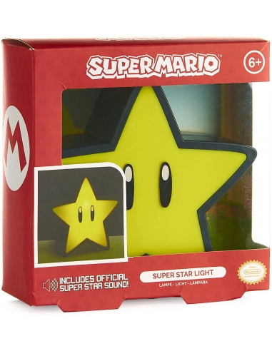 Lámpara Súper Mario Súper Star...