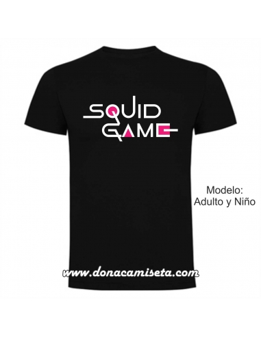 Camiseta Squid Game Logo