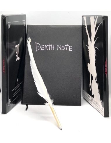 Cuaderno Diario Death Note con la Pluma