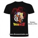 Camiseta Dragon Ball Goku Freezer lineas
