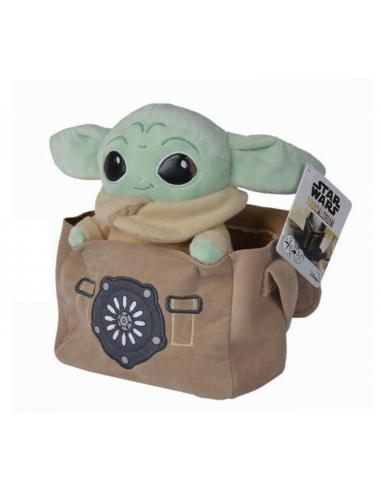 Peluche Baby Yoda Grogu en la bolsa...