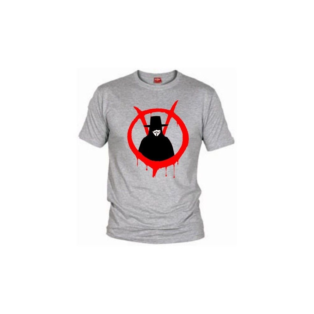 Camiseta MC Unisex Vendetta y V
