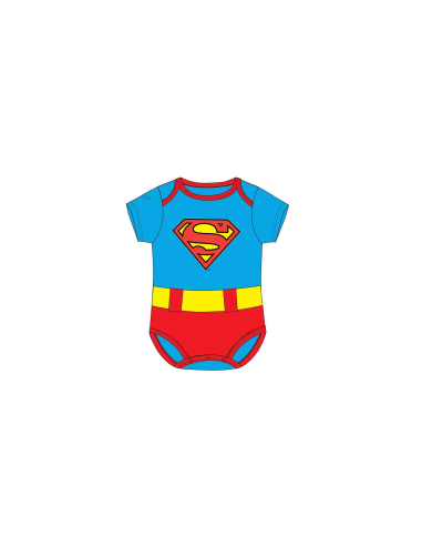Body Bebé Superman 100% Algodón...