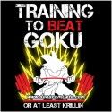 Camiseta Saiyan Training to Beat Goku 