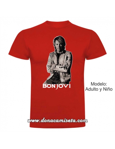 abolir espontáneo As Camiseta Bon Jovi figura