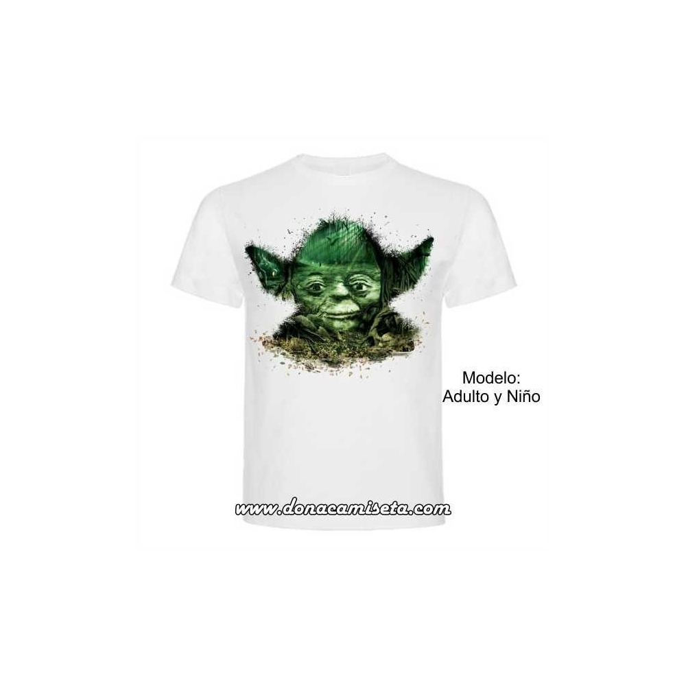 Camiseta Yoda Paisaje (Star Wars)