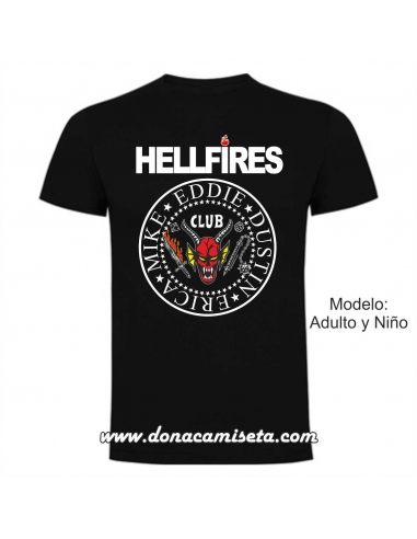 Camiseta Hellfires (Stranger Things)