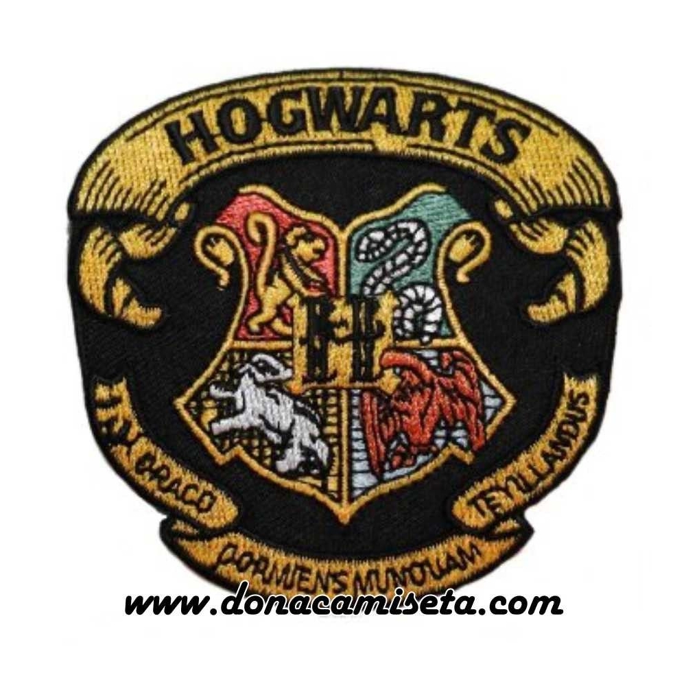 Parche Bordado Harry Potter escudo Hogwarts