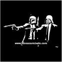 Camiseta Pulp Fiction Star Wars