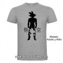 Camiseta Evolution Goku niño adulto