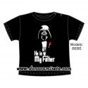 Camiseta Bebé / Niño He is my father (Darth Vader)