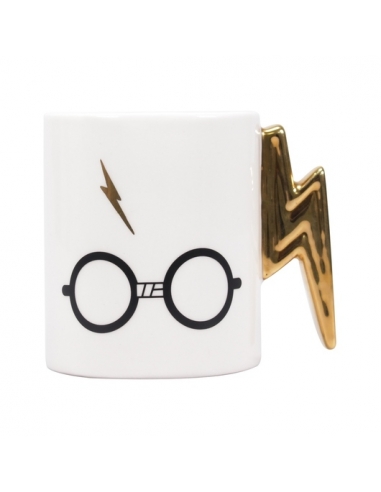 Taza Harry Potter Diseño gafas y  asa...