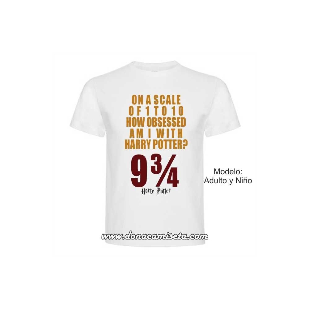 Camiseta Harry Potter Obsessed
