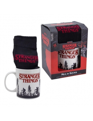 Set taza Stranger Things + calcetines...