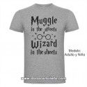 Camiseta Muggle Wizard (Harry Potter)