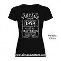 Camiseta Vintage Born to (año personalizable)