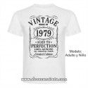 Camiseta Vintage Born to (año personalizable)