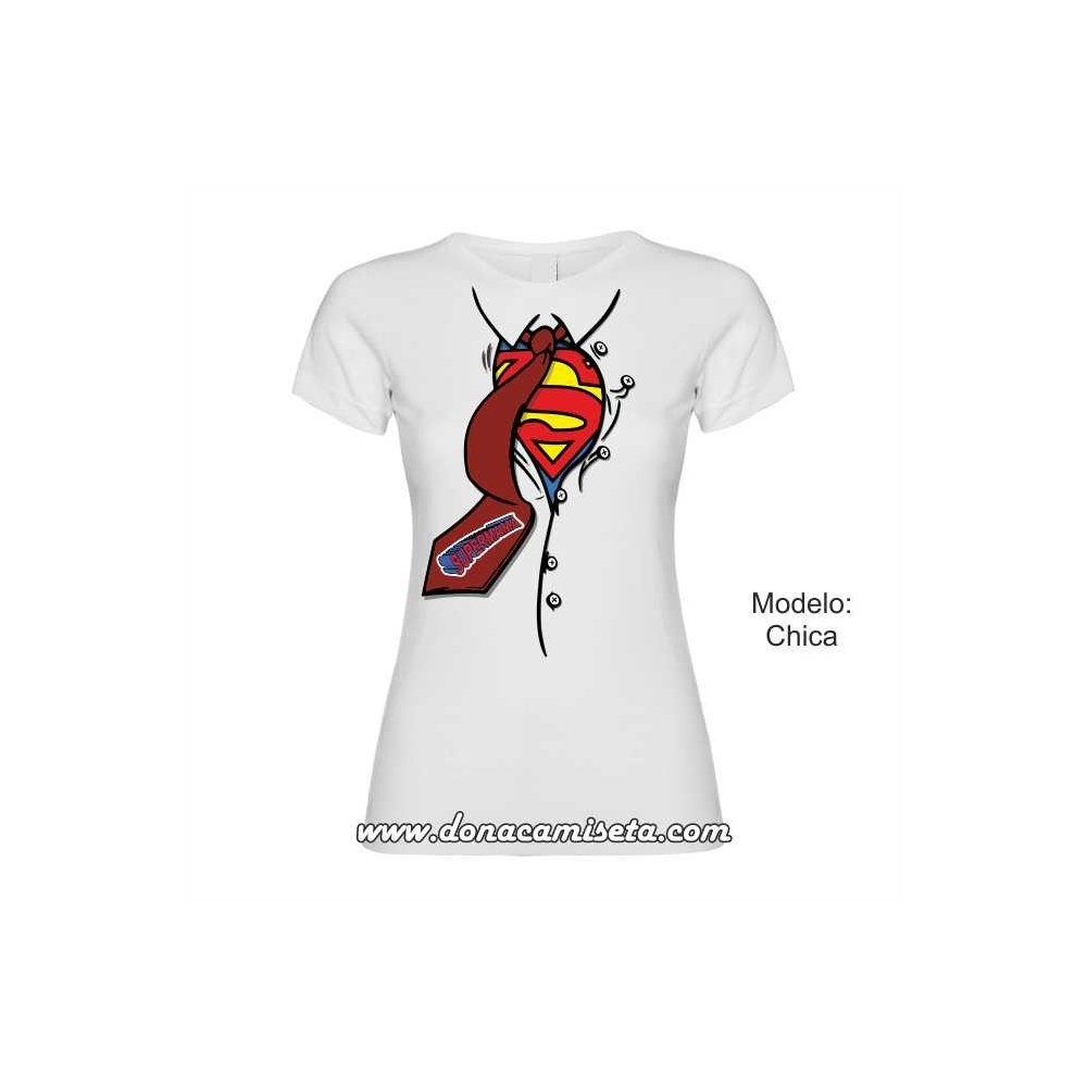 Camiseta camisa Superheroe Supermamá
