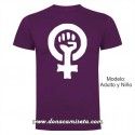 Camiseta Logo Feminista puño