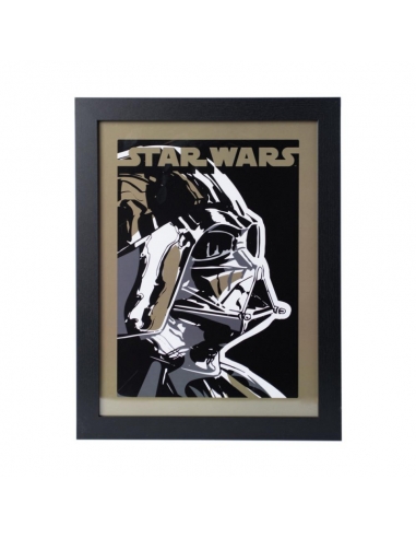 Print Darth Vader enmarcado Star Wars...