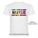 Camiseta Muse logo colores