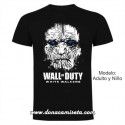 Camiseta Wall of Duty caminante blanco