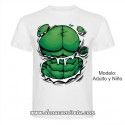 Camiseta torso Hulk