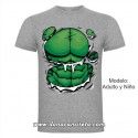 Camiseta torso Hulk
