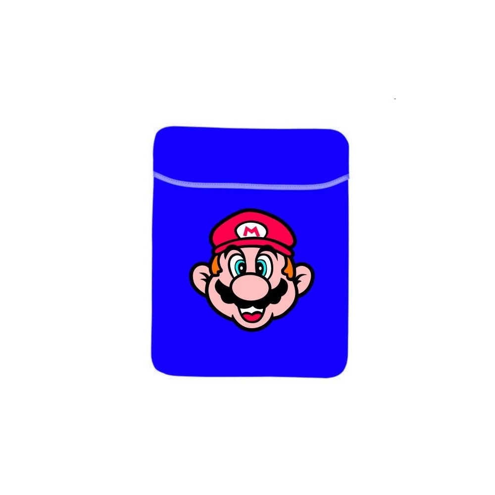 Funda Ordenador tapa Cara Super Mario