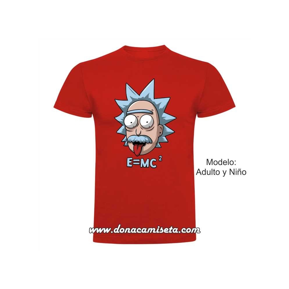 Camiseta Einstein Rick lengua