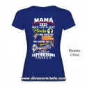 Camiseta Mamá Superheroina Favorita colores