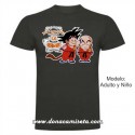 Camiseta "Digan o que digan os pelos do cu abrighan" Goku