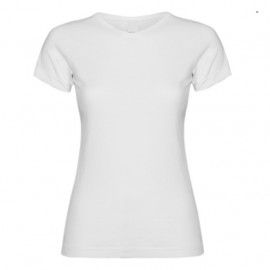 Camiseta MC Chica Blanca Personalizable 