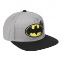 Gorra Batman logo bordado visera plana premium