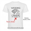Camiseta Wedding is Coming