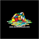 Camiseta MC Cubo Rubik derretido