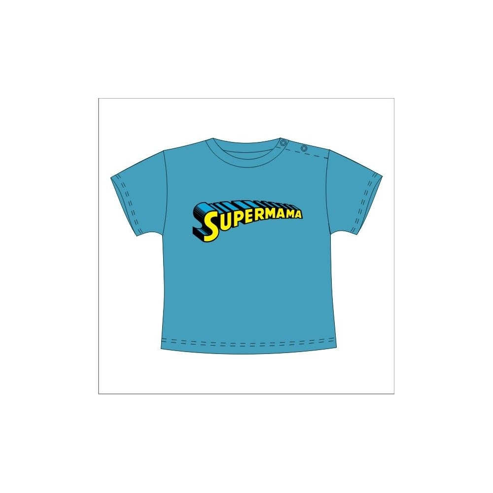 Camiseta MC Bebé Supermama