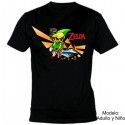 Camiseta MC Zelda Link espada
