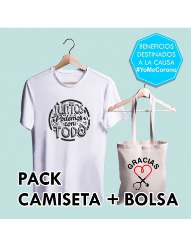 Pack Camiseta + Bolsa Solidarios...